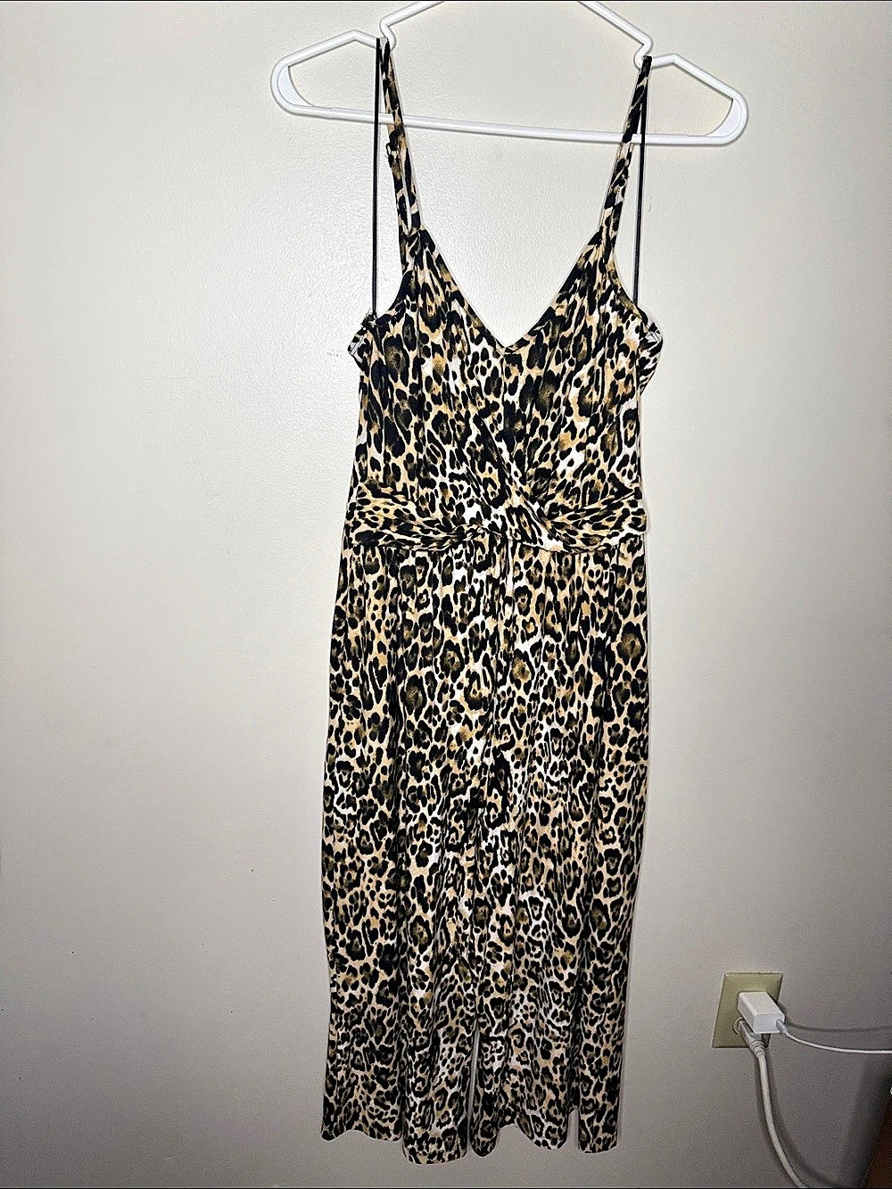 Candie's Leopard Print (capri-length) Romper